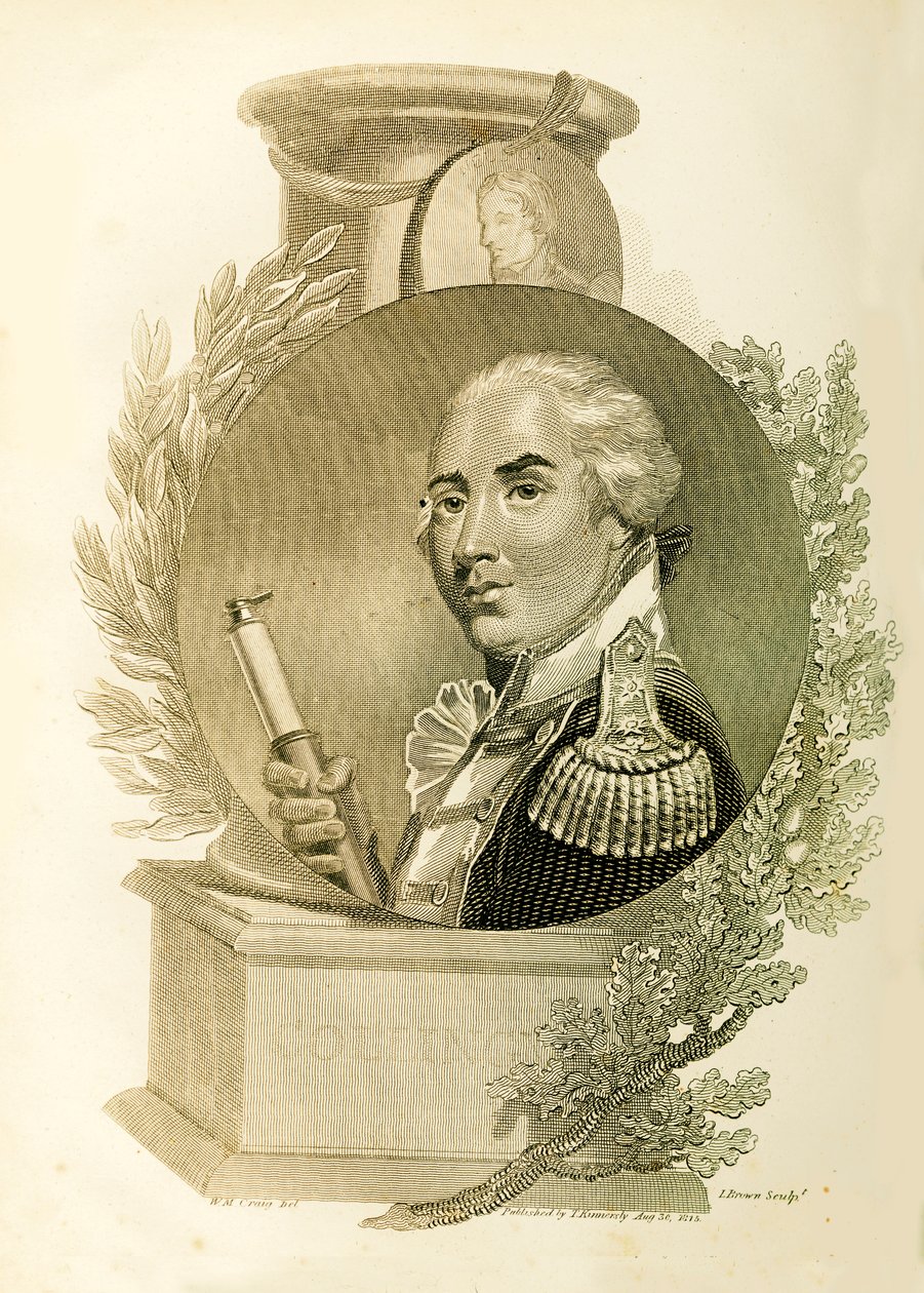 Amiral Lord Collingwood, 1748-1810, 1816. av Unbekannt