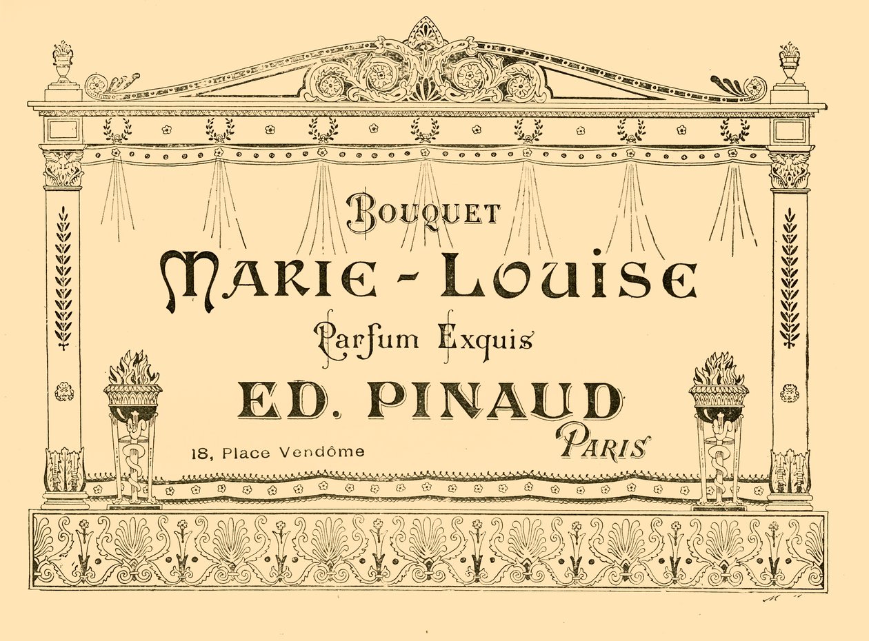 Annons för Marie-Louise parfym, 1903. av Unbekannt