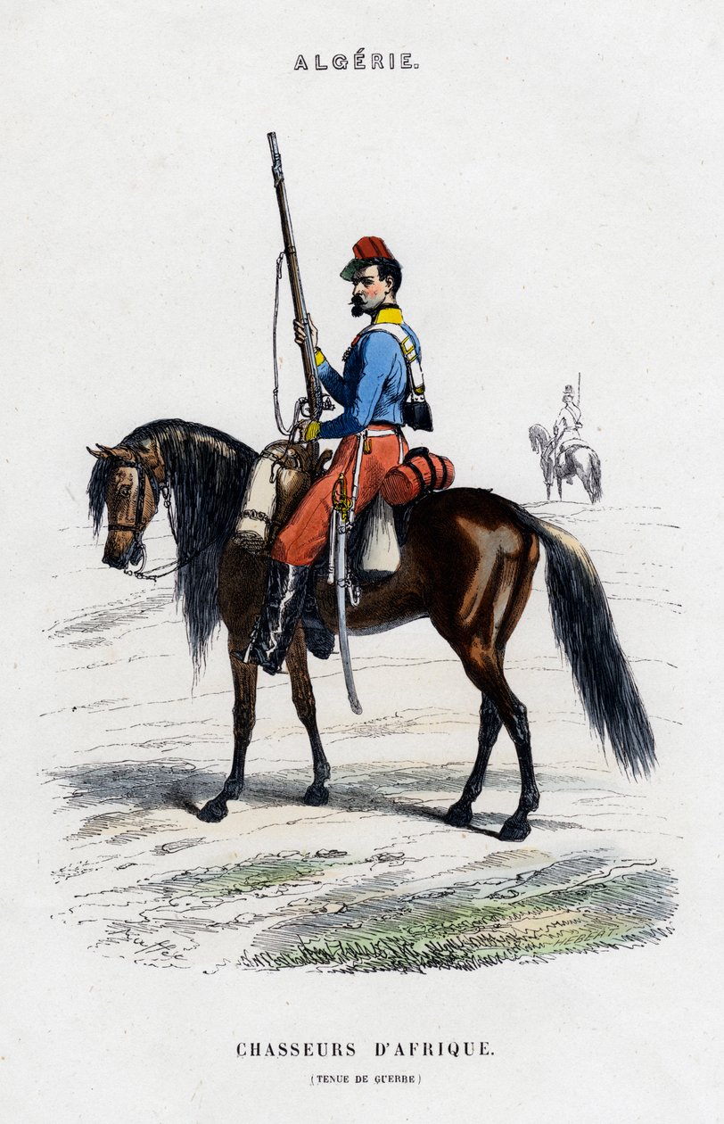 African Light Horse, fransk armé i Algeriet av Unbekannt
