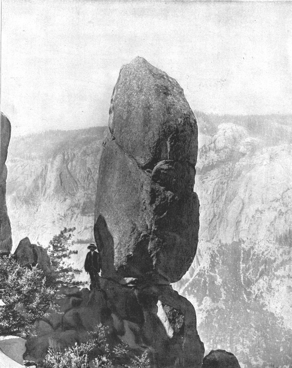 Agassiz Column, Yosemite, Kalifornien, USA, c1900. av Unbekannt