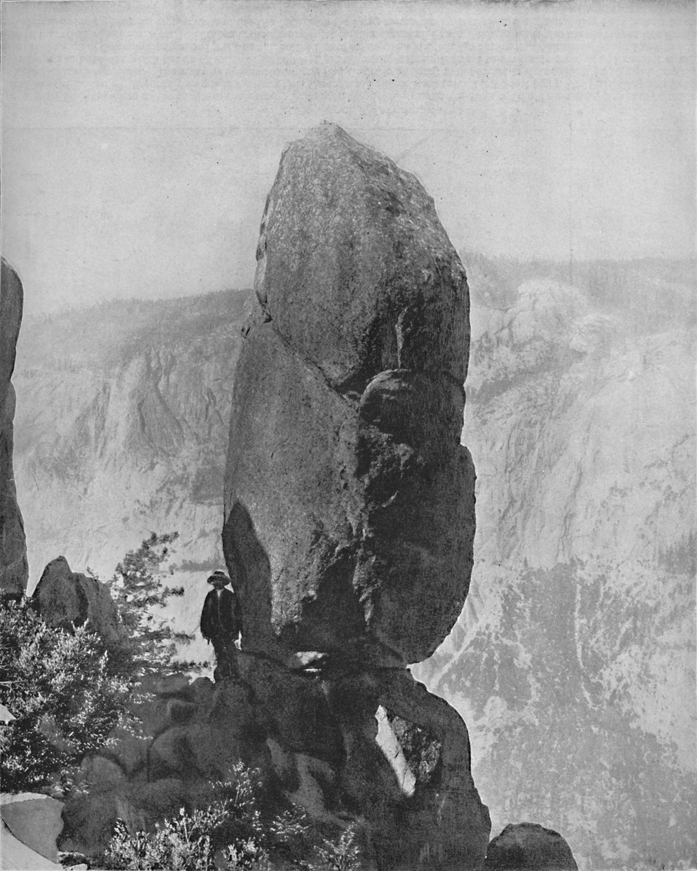 Agassiz Column, Yosemite, c1897. av Unbekannt