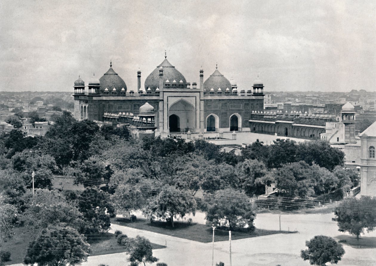 Agra. The Jumma Musjid, c1910. av Unbekannt