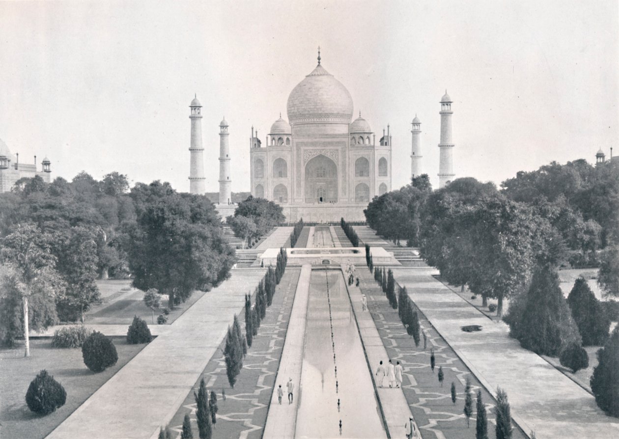 Agra. Taj Mahal, c1920. av Unbekannt