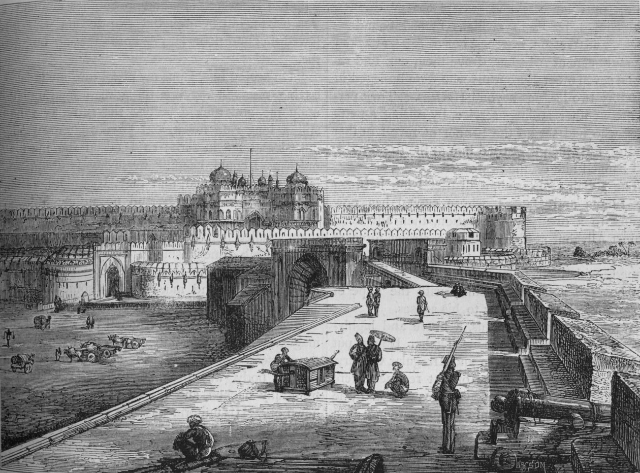 Agra, c1880 av Unbekannt