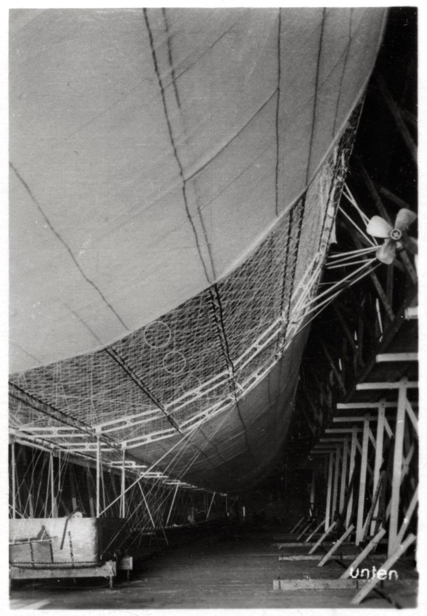 Luftskepp LZ1 Graf Zeppelin under konstruktion, 1899 1933 av Unbekannt
