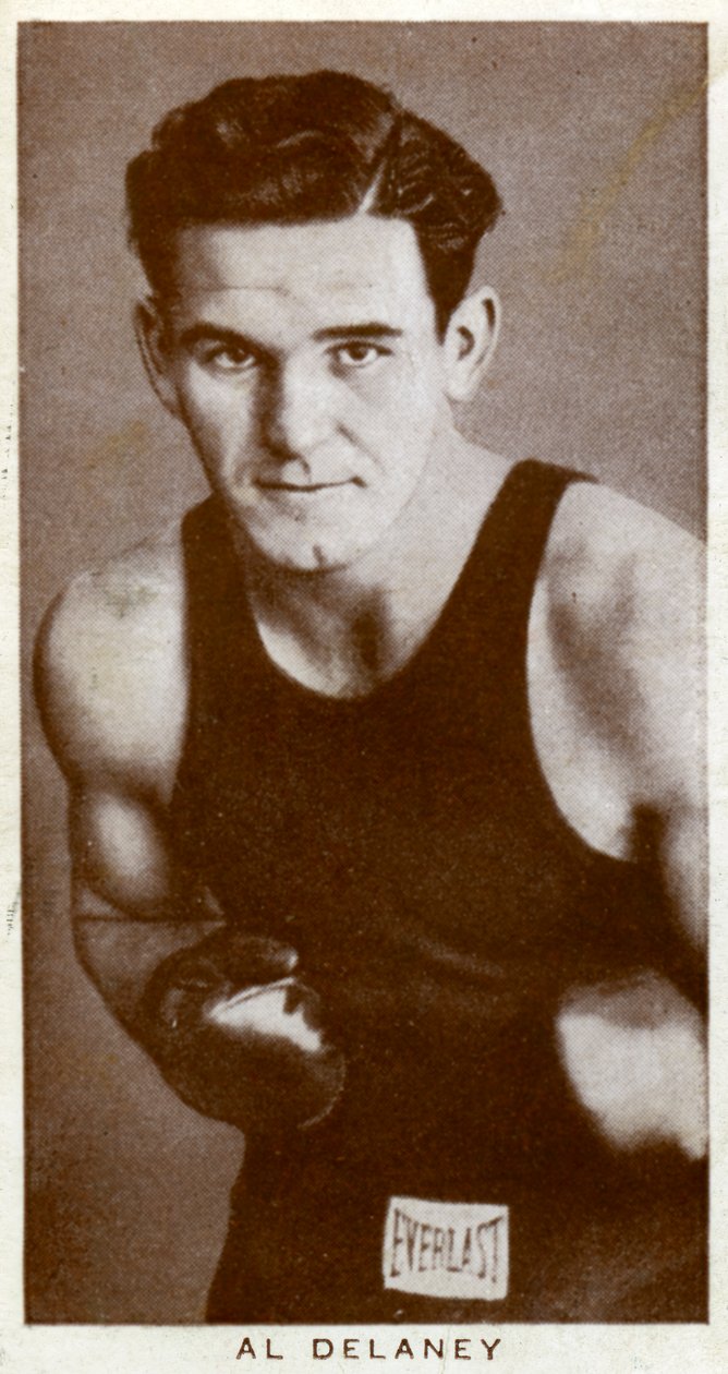 Al Delaney, kanadensisk boxare, 1938 av Unbekannt