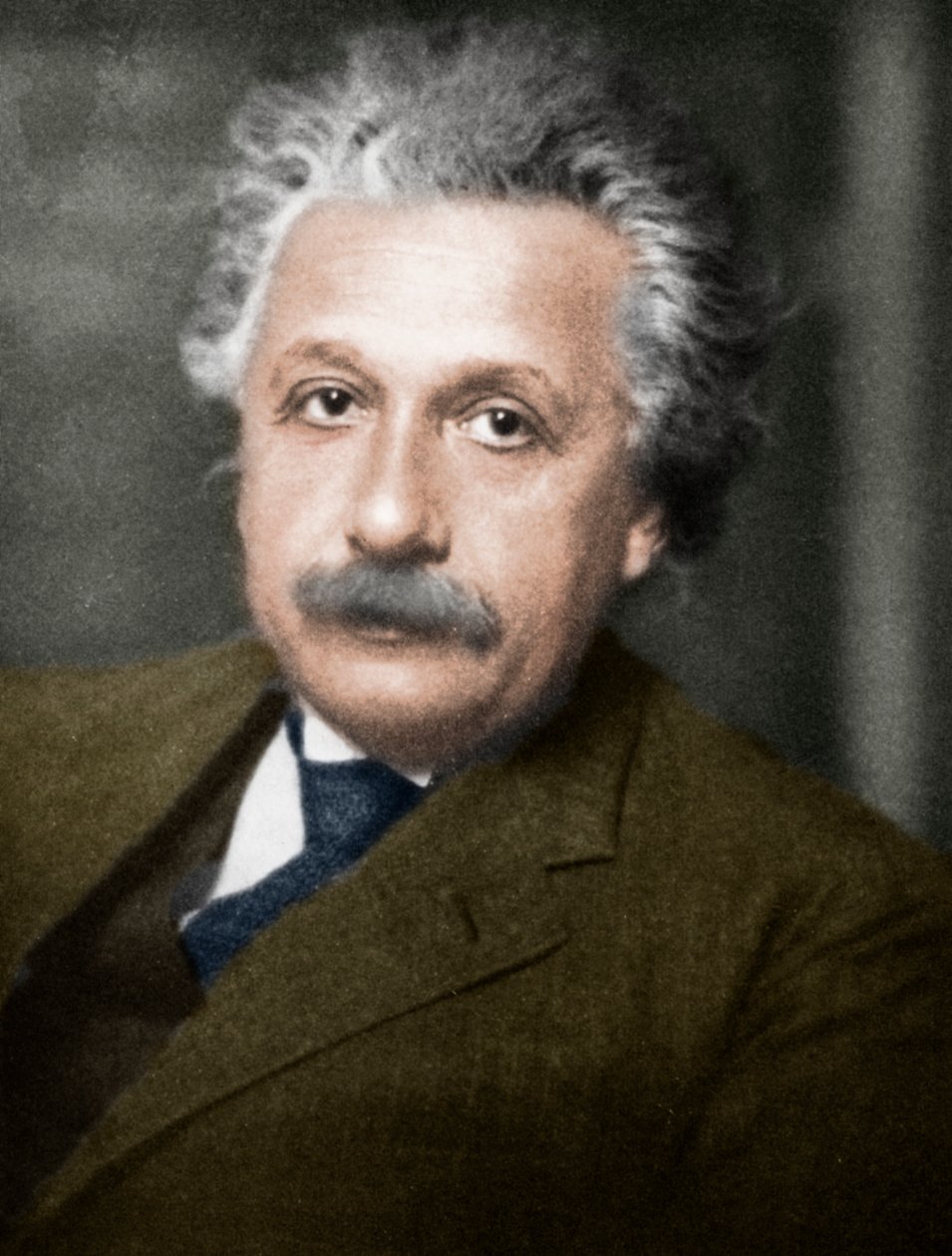 Albert Einstein, tysk-schweizisk-amerikansk matematiker och fysiker. av Unbekannt