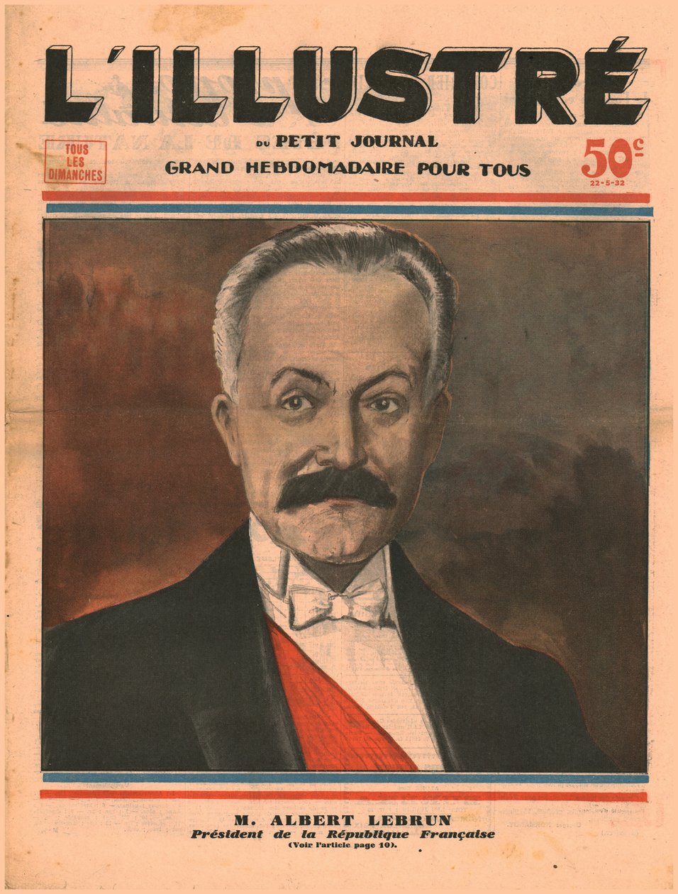 Albert Lebrun, 1932. av Unbekannt