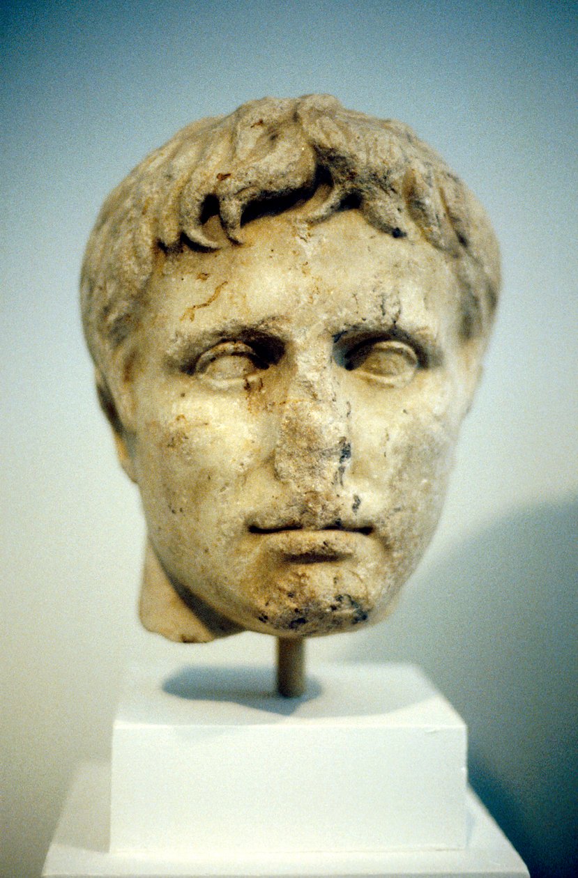 Alexander den store, 356-323 f.Kr., c336-c323 f.Kr av Unbekannt
