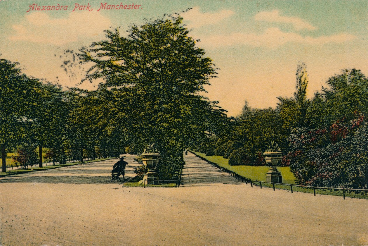 Alexandra Park, Manchester, c1905 av Unbekannt