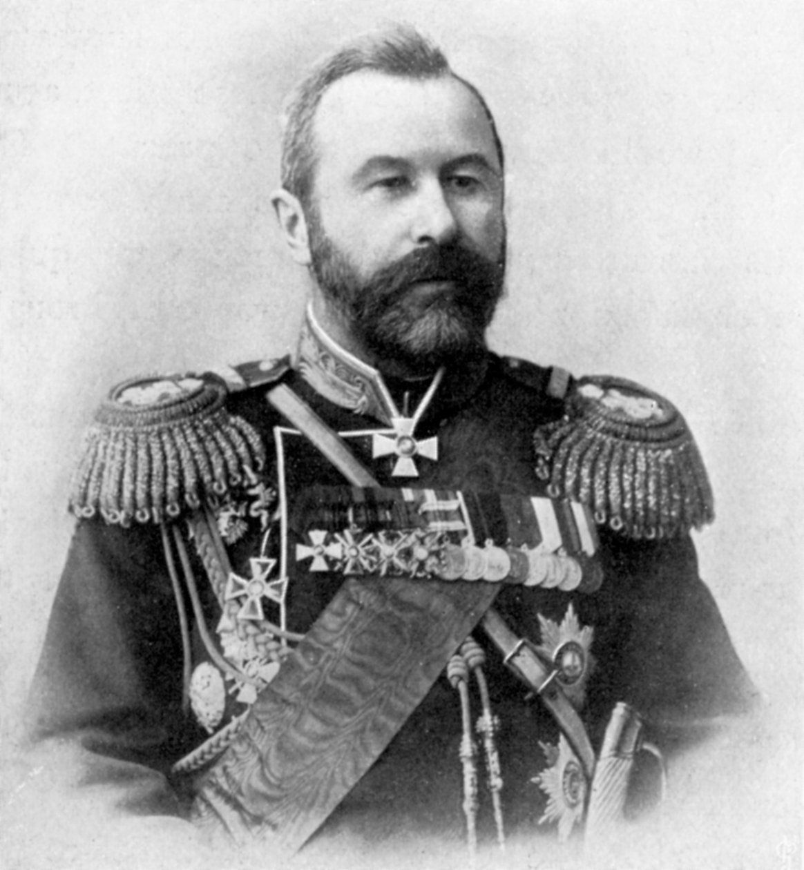 Alexei Nikolajevich Kuropatkin, rysk-japanska kriget, 1904-5 av Unbekannt