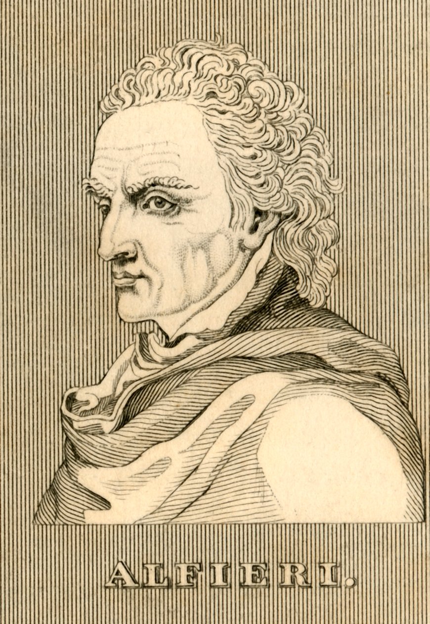 Alfieri, 1749-1803, 1830. av Unbekannt