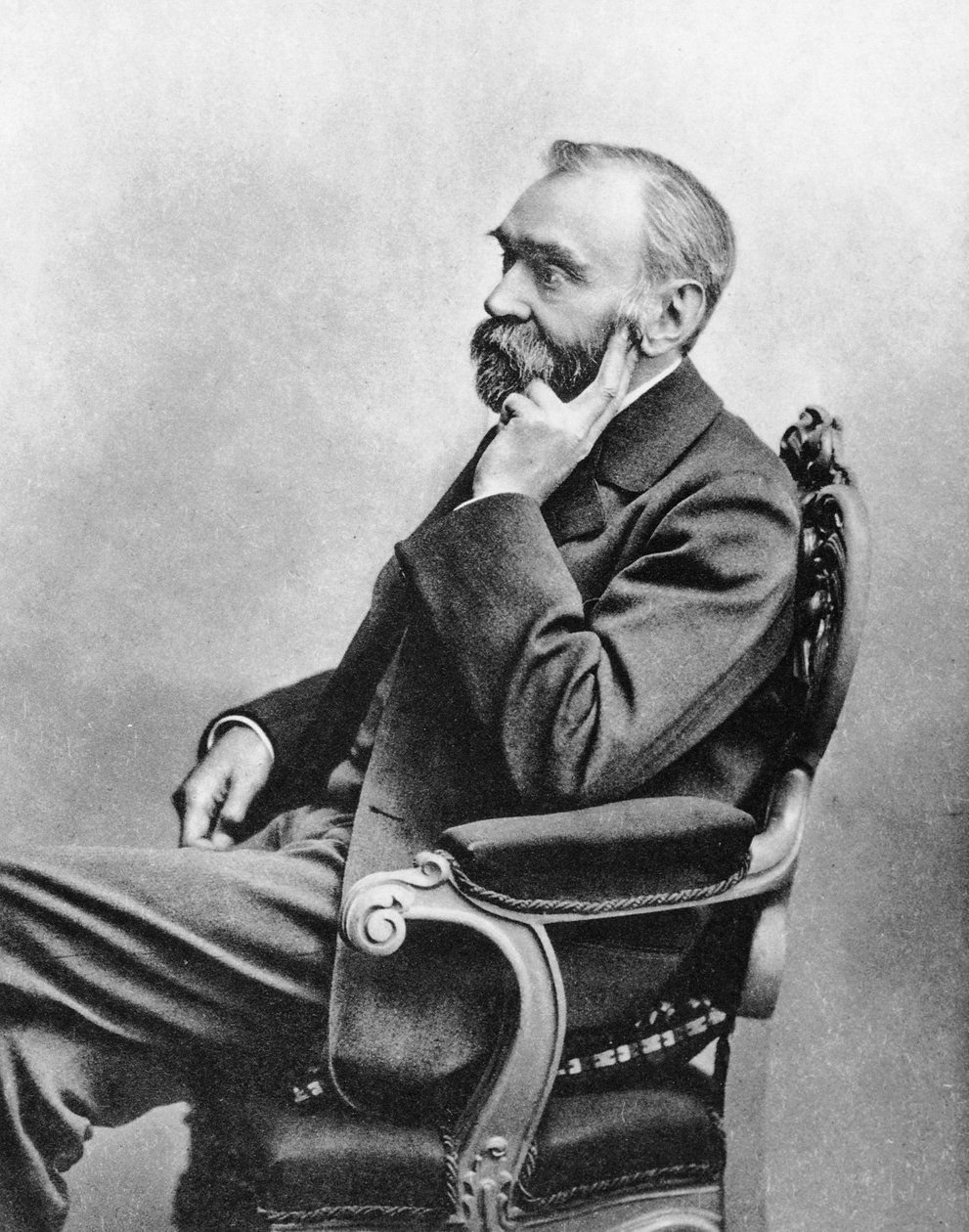 Alfred Bernhard Nobel, c1880-talet av Unbekannt