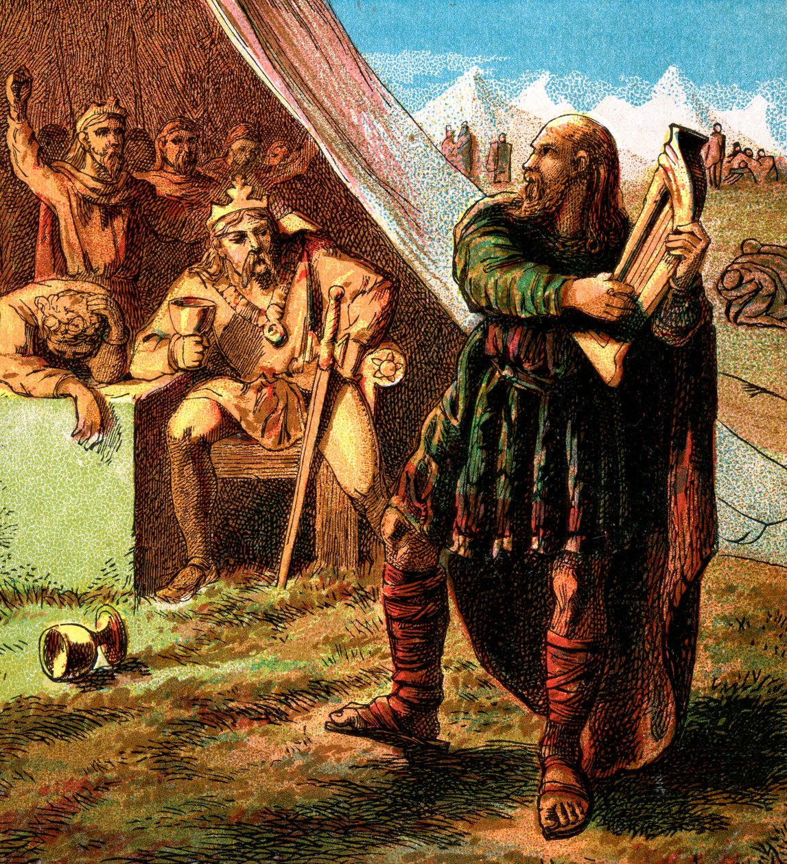 Alfred i det danska lägret, c1850 av Unbekannt