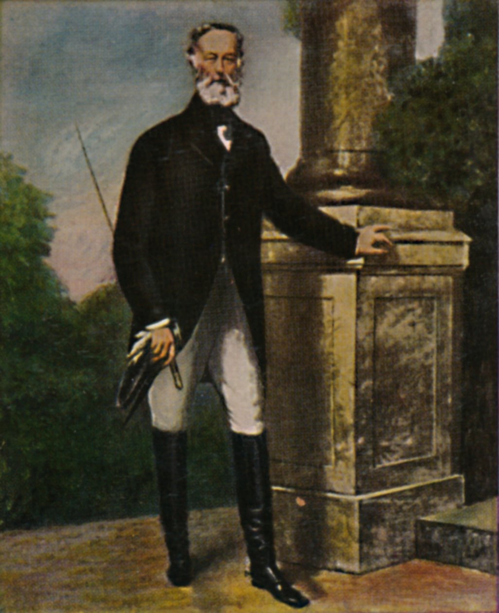 Alfred Krupp 1812-1887. - Målning av Grün, 1934. av Unbekannt