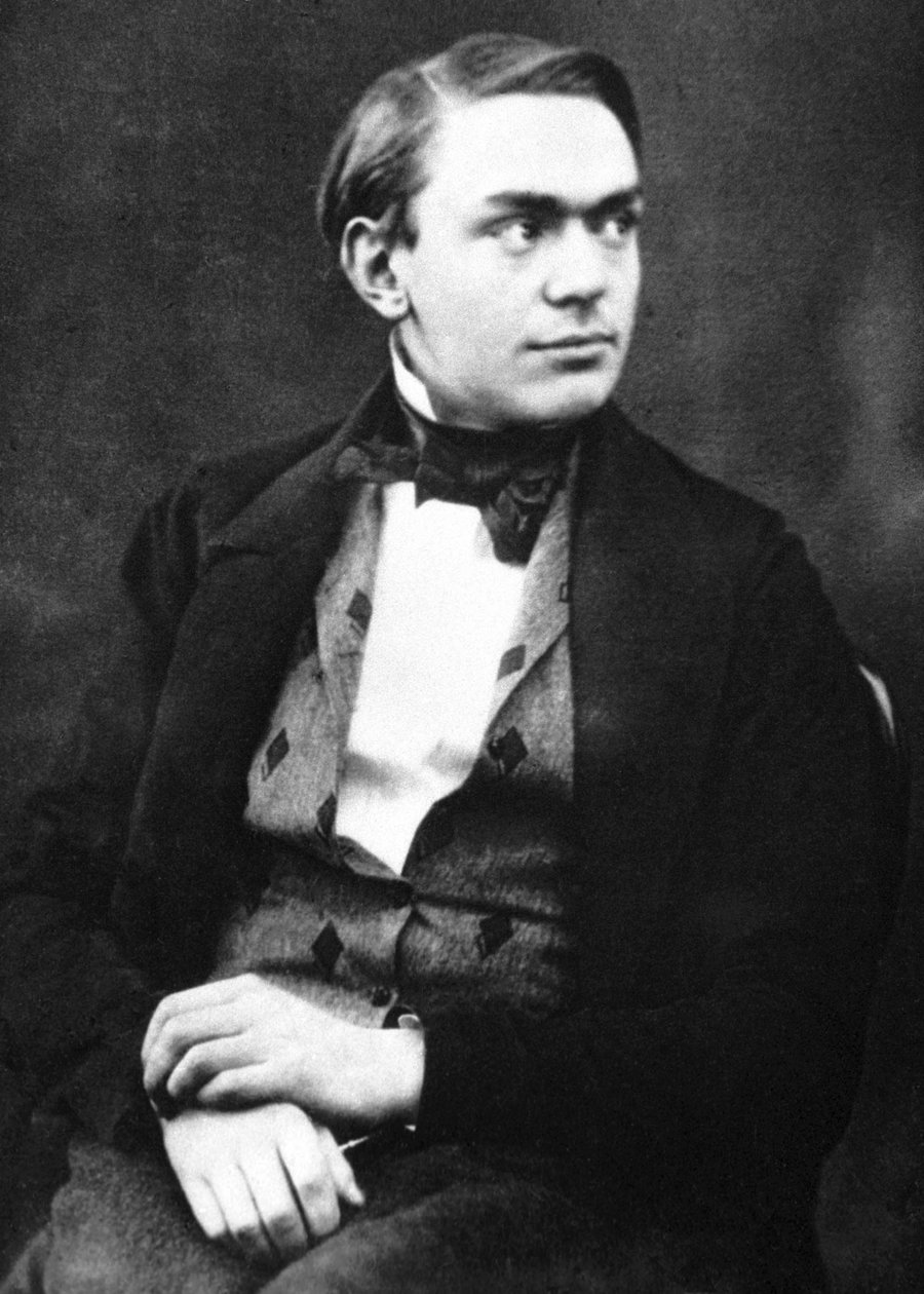 Alfred Nobel 18331896, 20 år gammal av Unbekannt