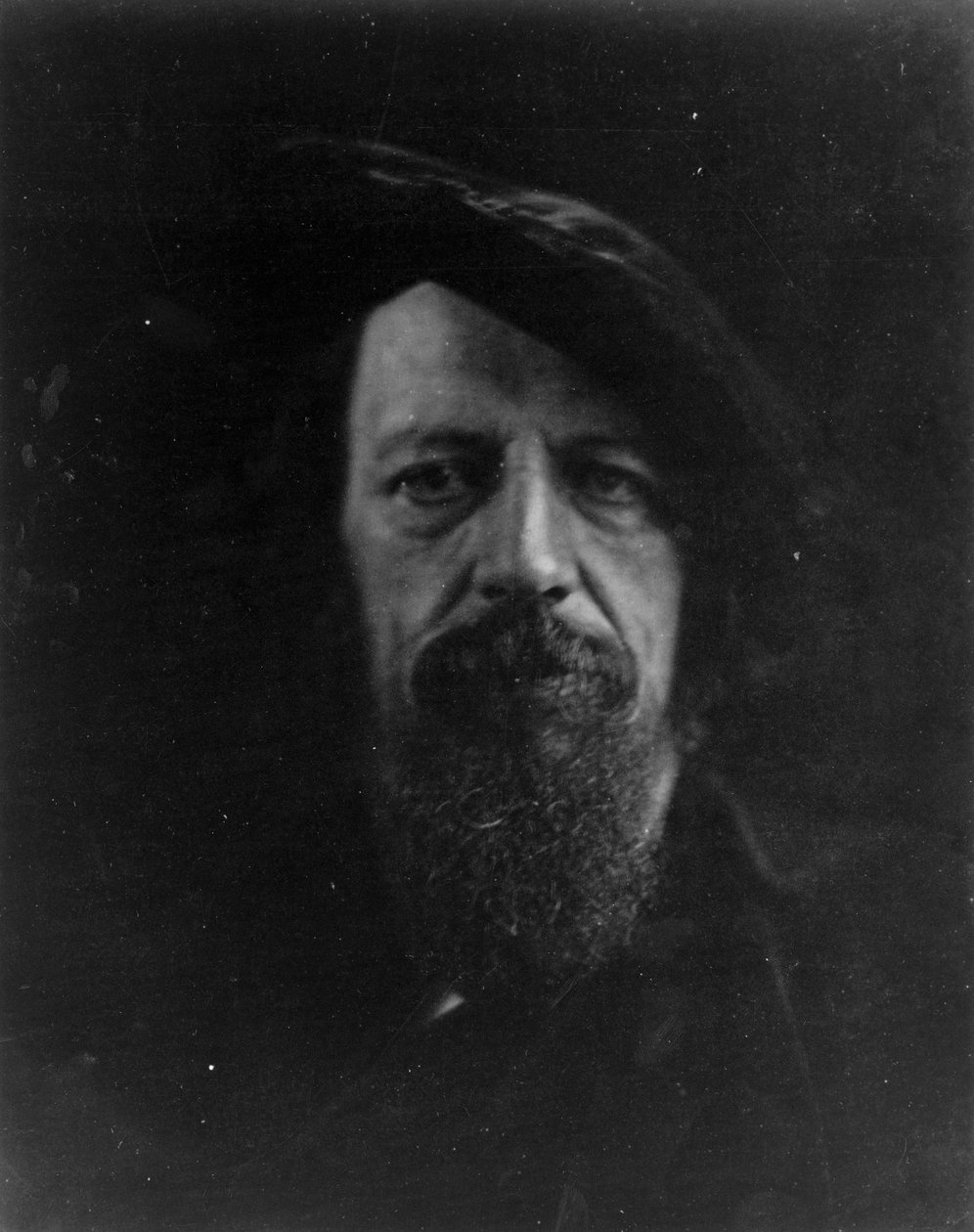 "Alfred Tennyson" av Unbekannt
