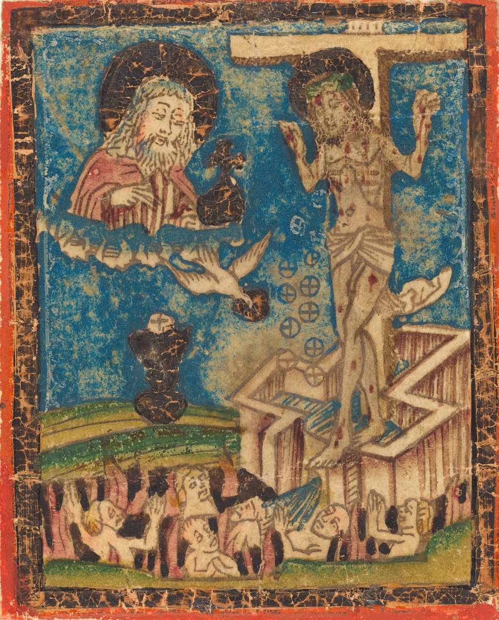 Allegori av nattvarden, 14701490. av Unbekannt