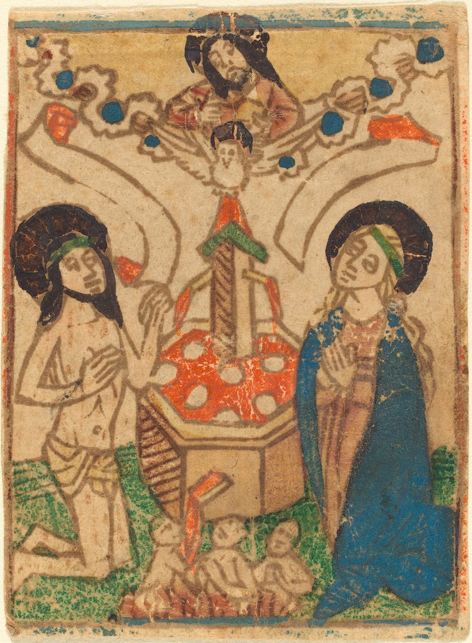 Allegori av nattvarden, ca. 14701490. av Unbekannt