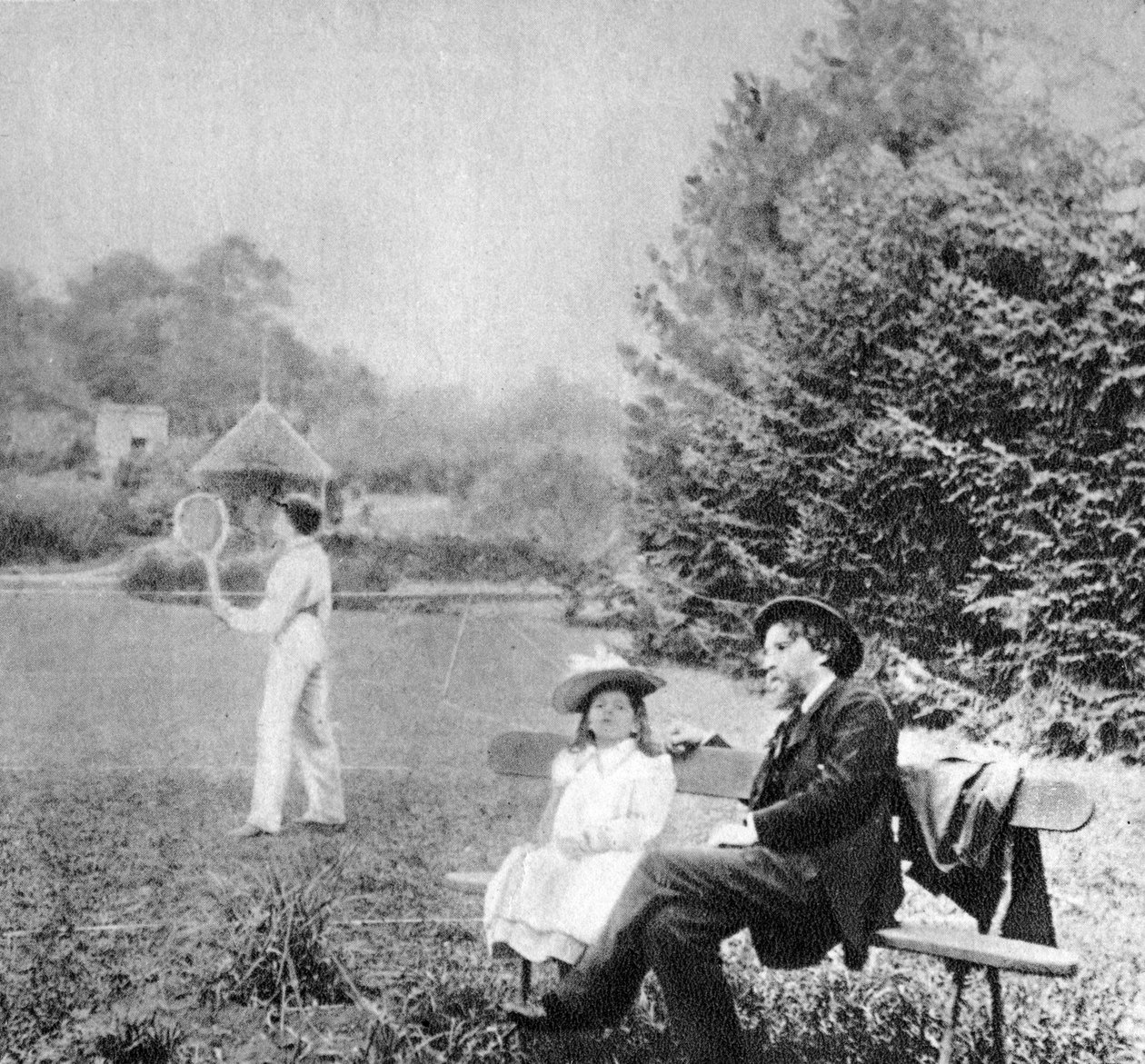 Alphonse Daudet, fransk författare, 1890 av Unbekannt