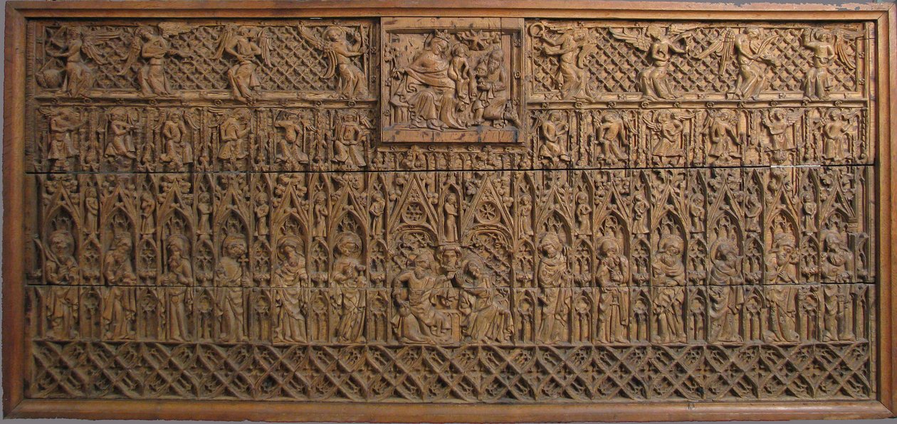 Altar Frontal, brittiskt, sent 1300-tal. av Unbekannt