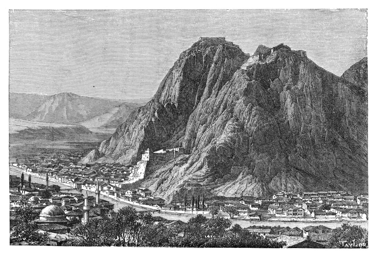 Amasya, Turkiet, 1895 av Unbekannt