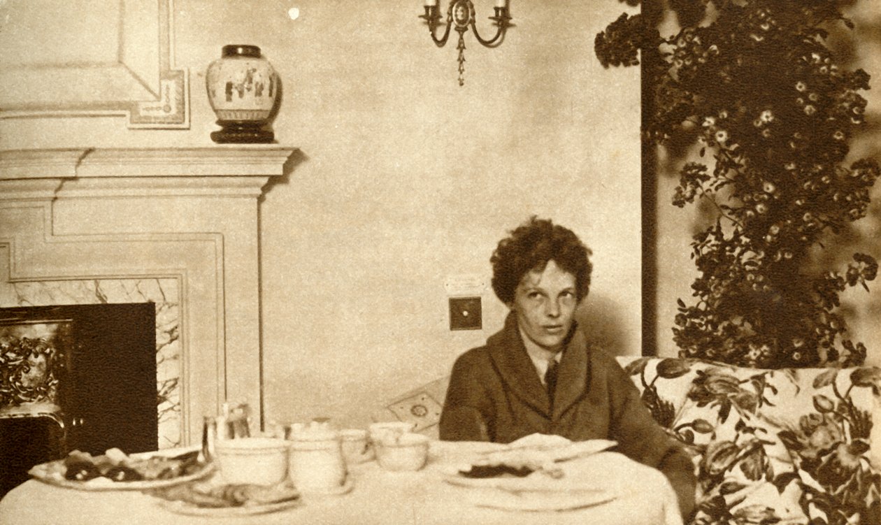 Amelia Earhart, 1928, 1935. av Unbekannt