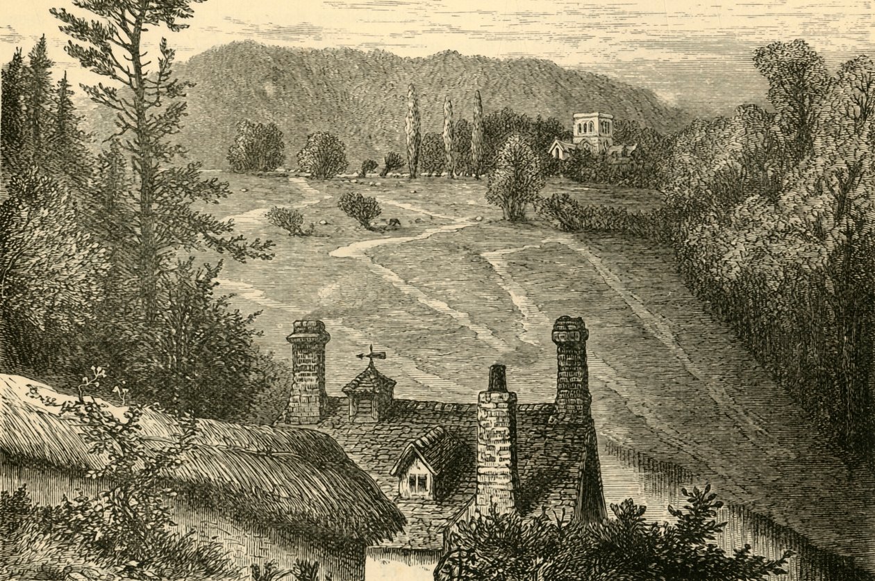 Amesbury, Looking Towards Vespasians Camp, 1898. av Unbekannt