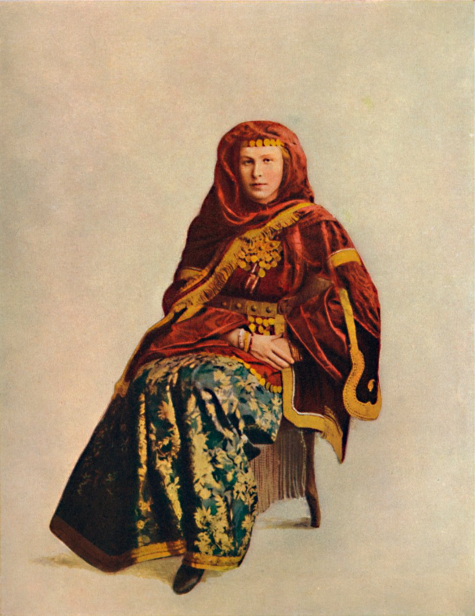 En armenisk kvinna i Kaukasus, 1912 av Unbekannt