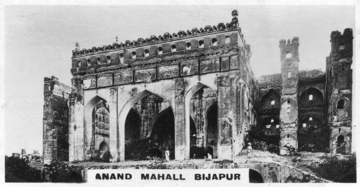 Anand Mahal, Bijapur, Karnataka, Indien, 1925 av Unbekannt