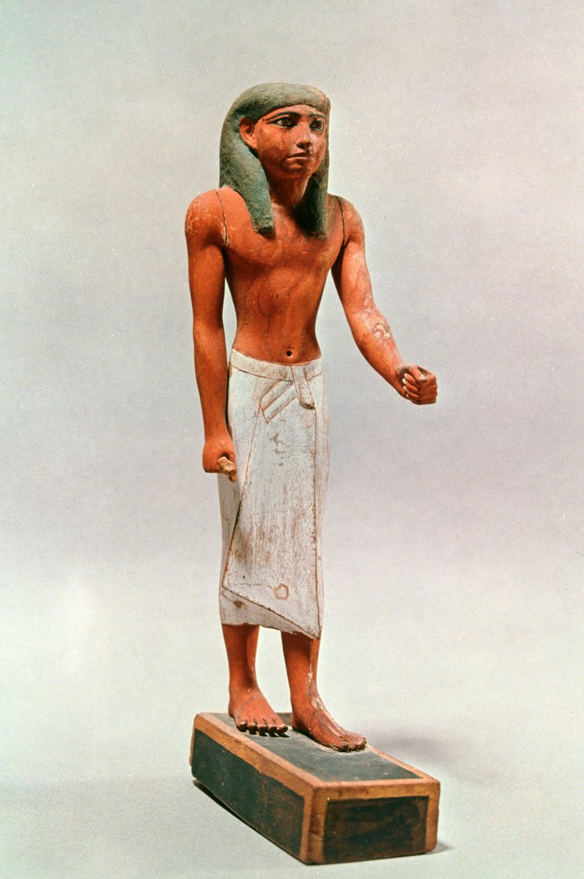 Forntida egyptisk figur av en köpmans dignitär av Unbekannt