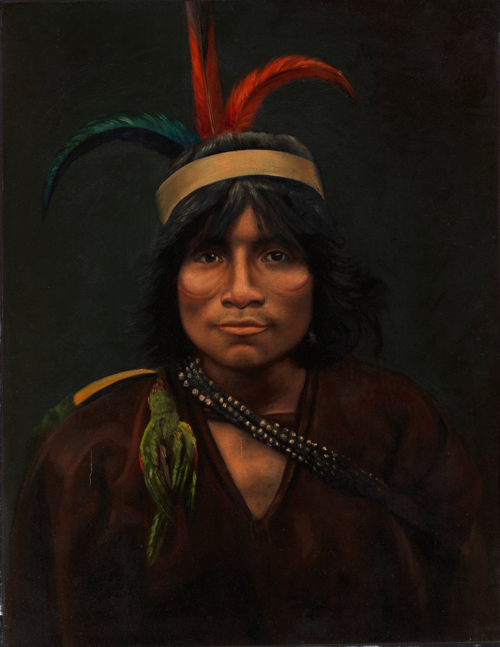 Anisha Indian, ca. 1890-1892. av Unbekannt