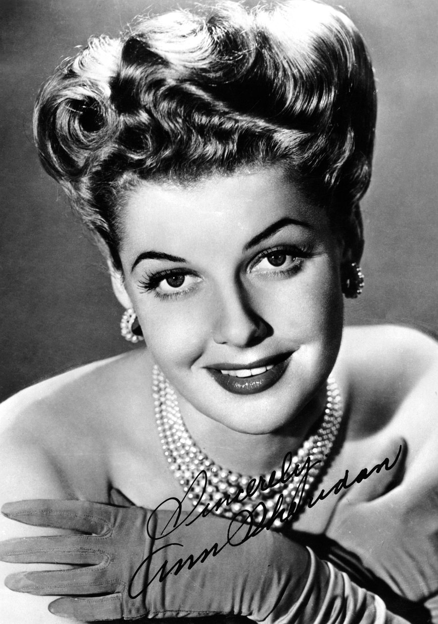 Ann Sheridan 1915-1967, amerikansk skådespelerska, c1930-c1940-talen av Unbekannt