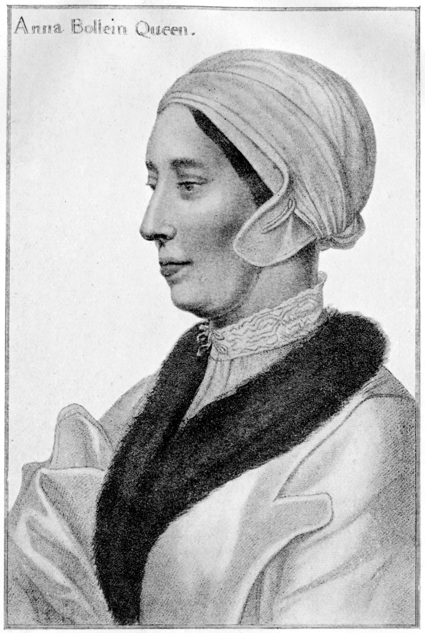 Anne Boleyn, 1500-talet, 1910 av Unbekannt