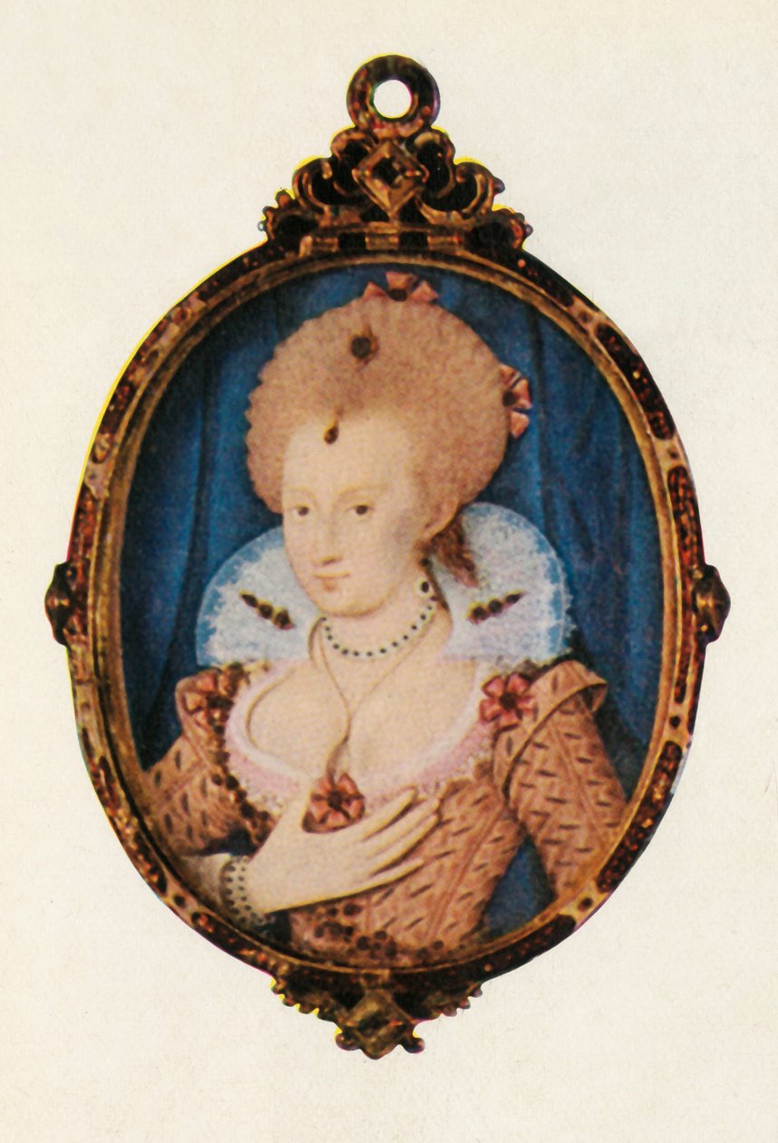 Anne av Danmark, c1610, 1947. av Unbekannt