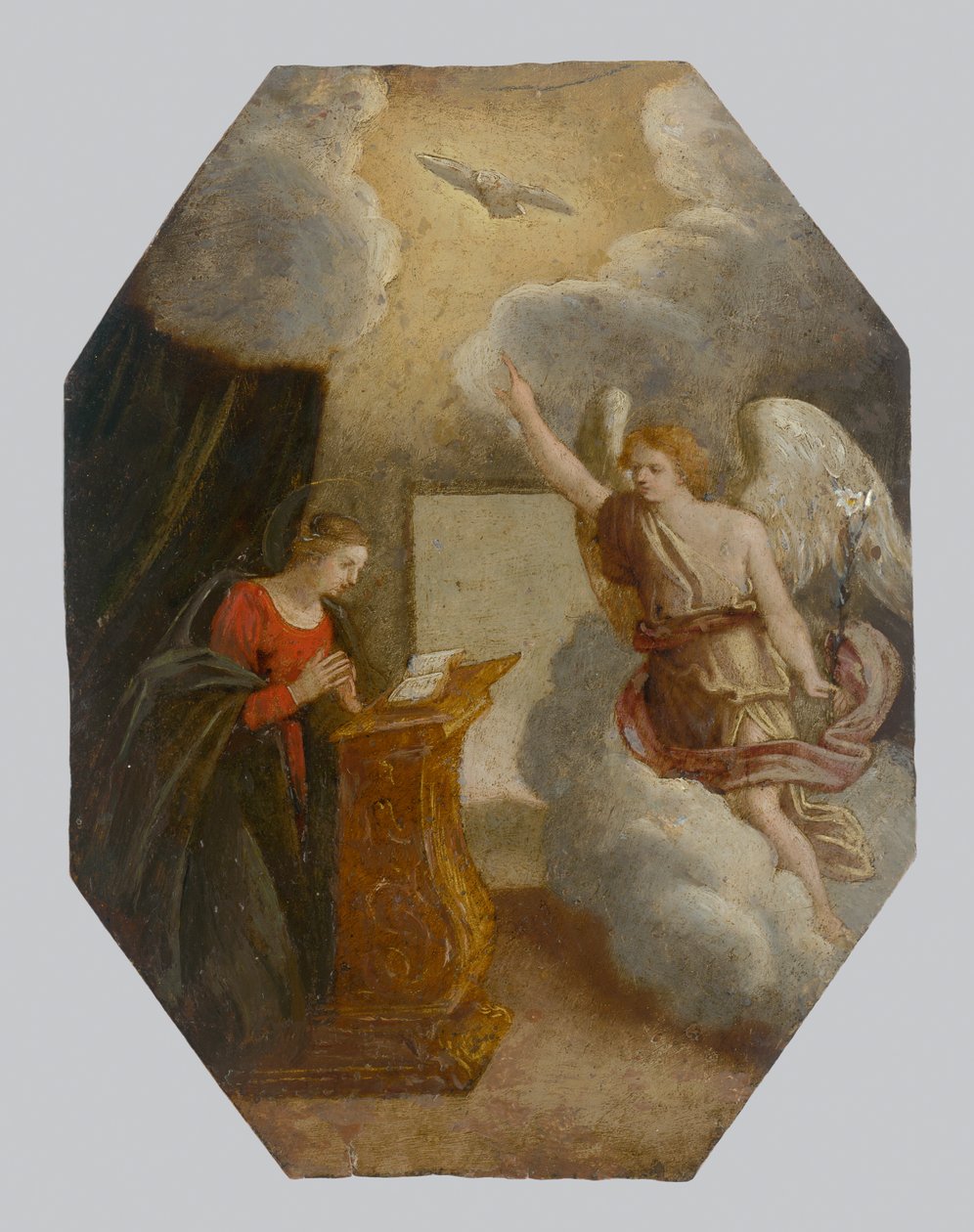 Annunciation to the Blessed Virgin Mary av Unbekannt