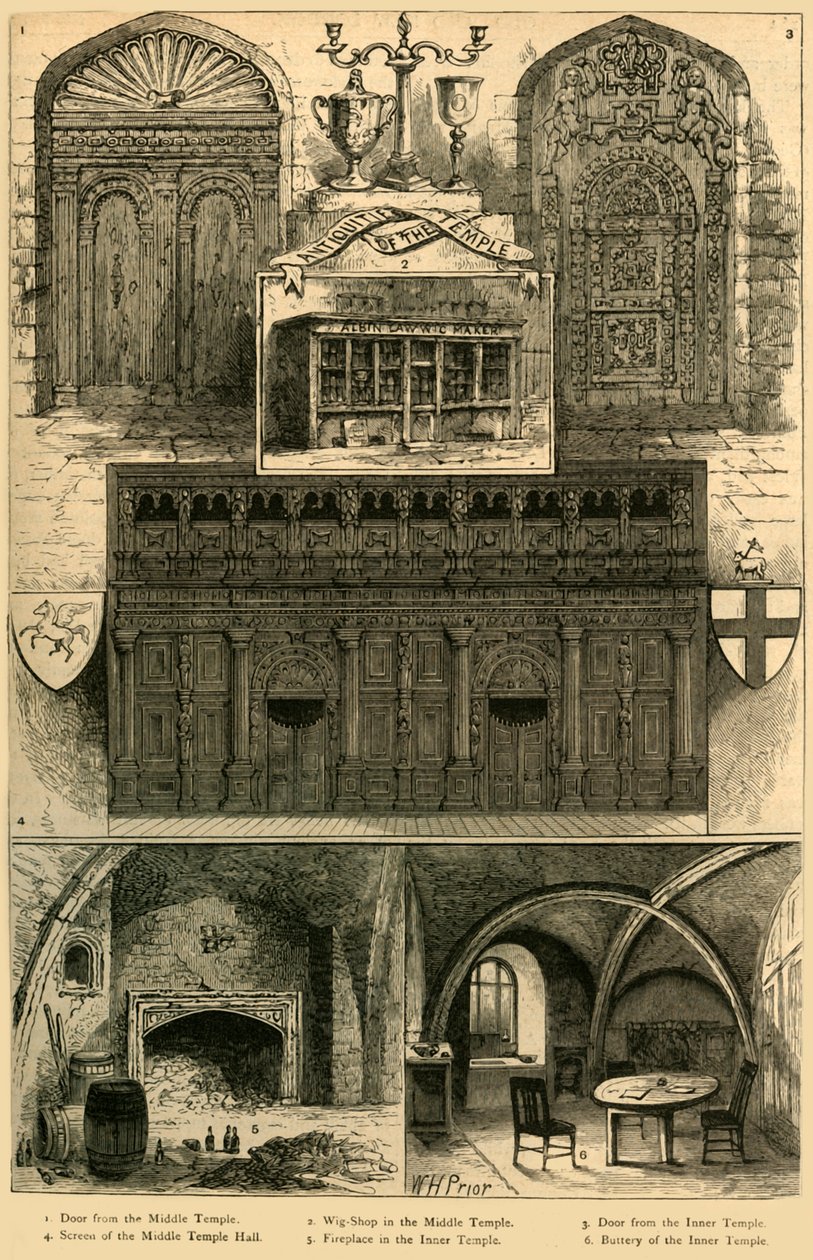 Templets antikviteter, 1897. av Unbekannt