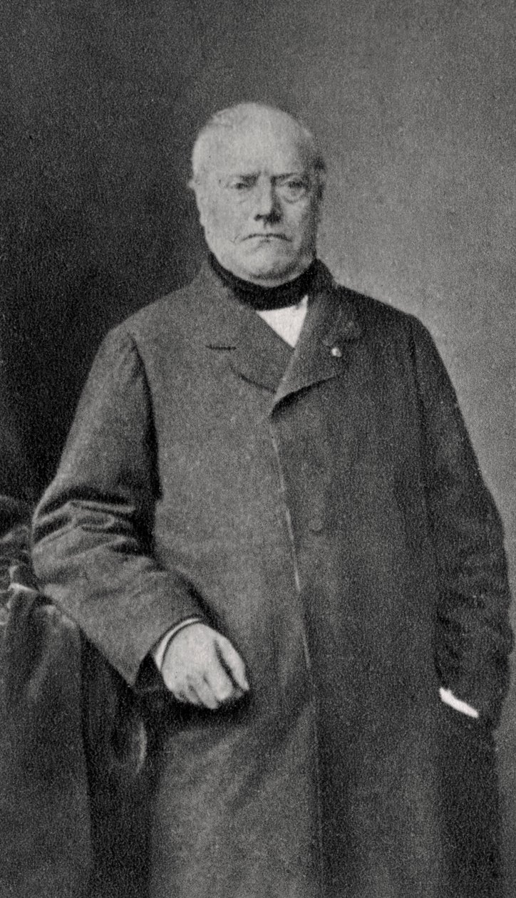 Antoine-Louis Barye, fransk skulptör, 1862 av Unbekannt
