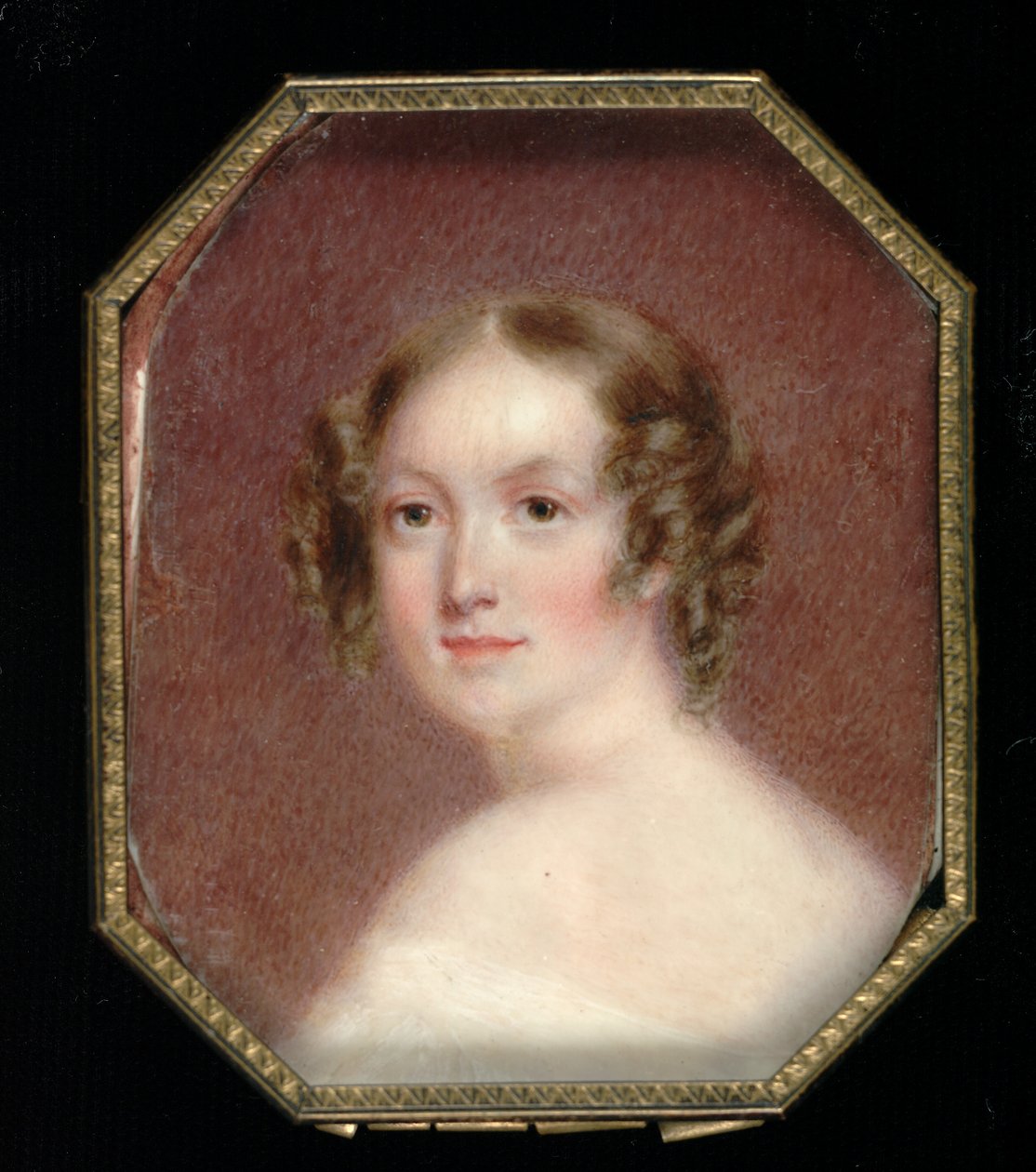Antoinette Bates, ca. 1837. av Unbekannt