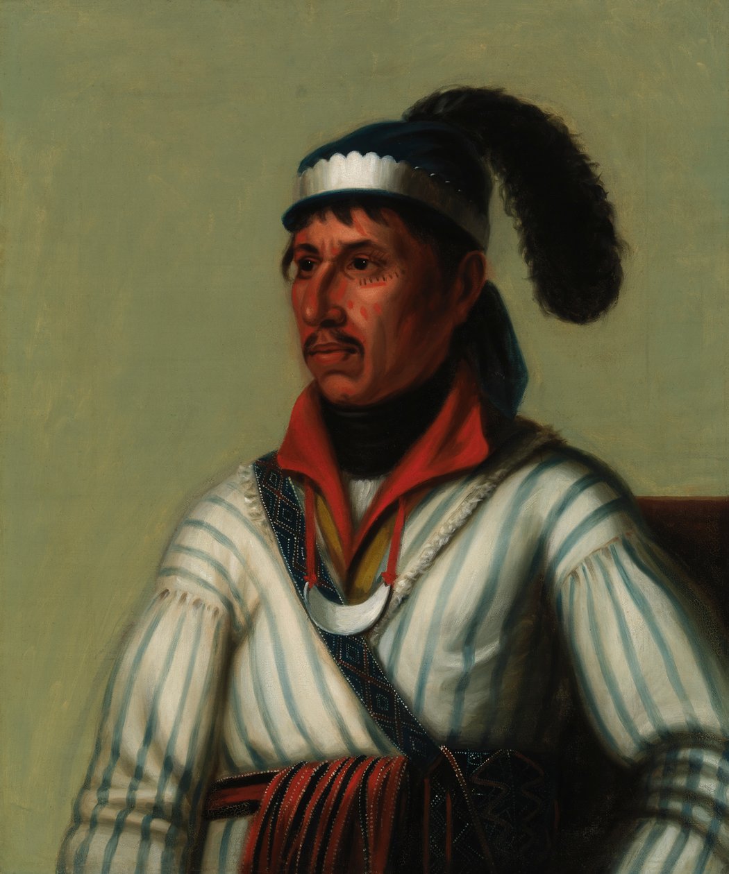 Apauly-Tustennuggee, 1825. av Unbekannt