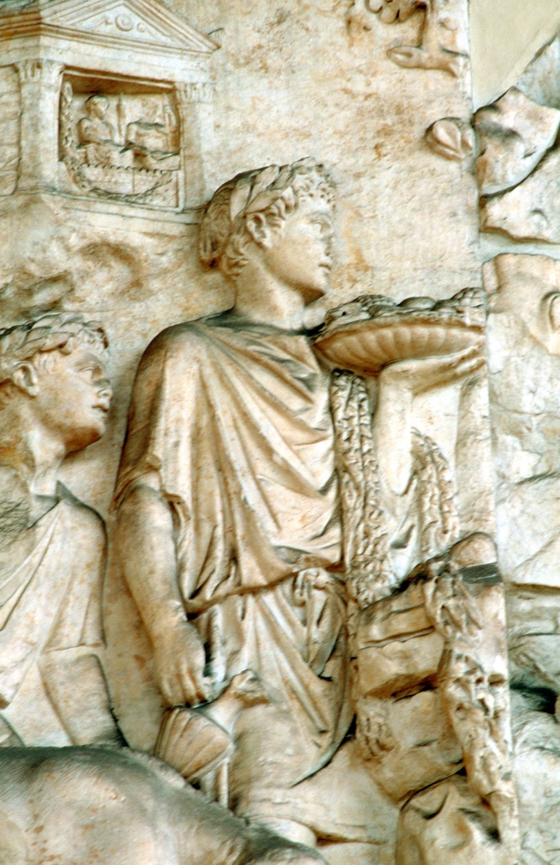 Ara Pacis, Rom, 9 f.Kr av Unbekannt