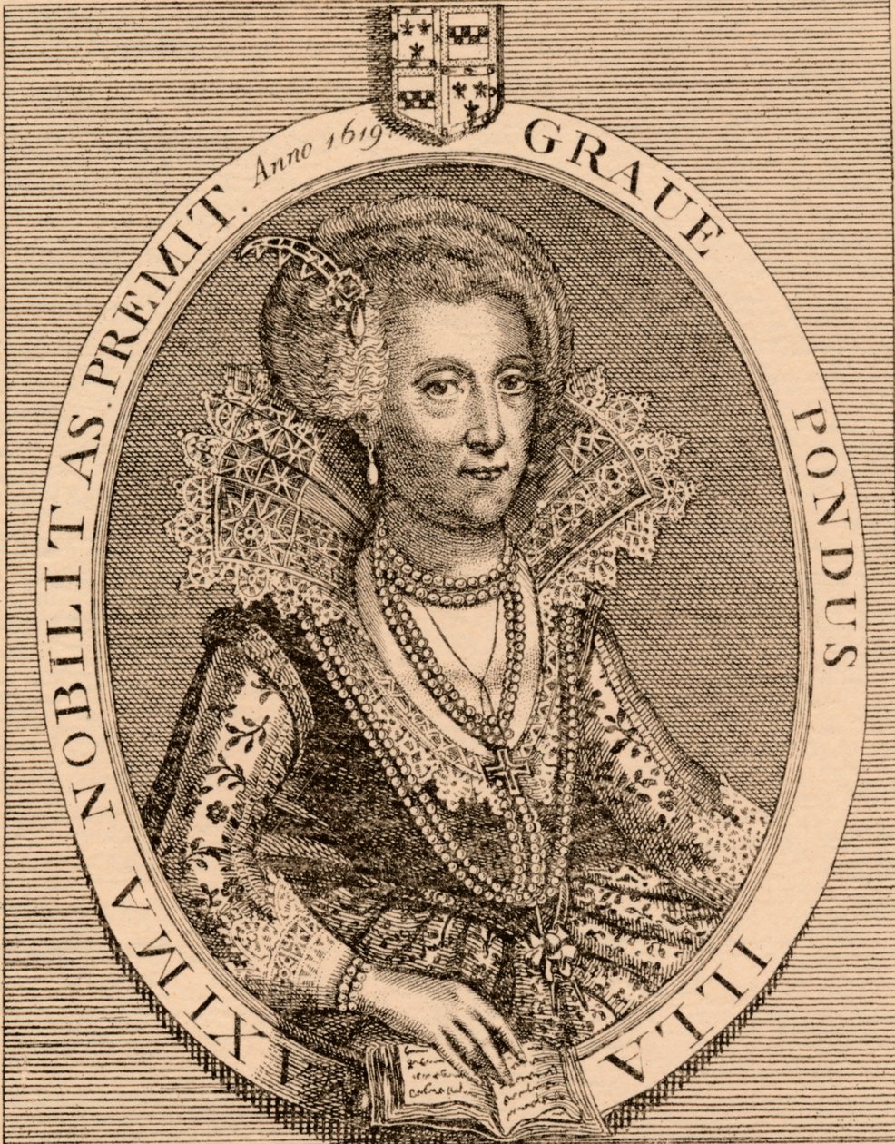 Arabella Stuart 1575-1615, engelsk adelsdam i renässansen, 1889. av Unbekannt