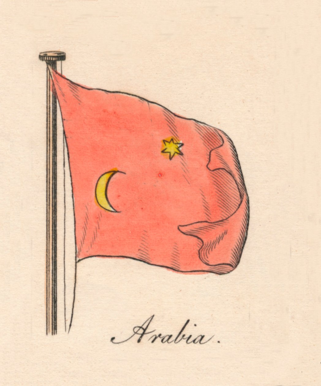Arabien, 1838 av Unbekannt