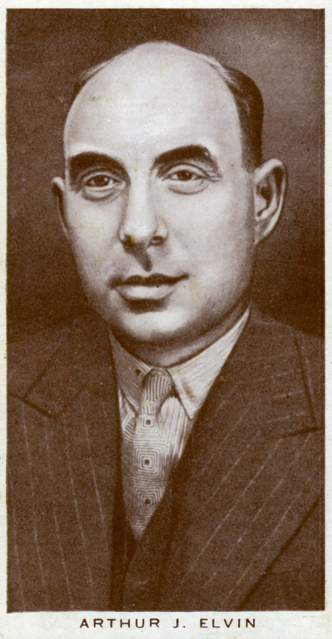 Arthur J Elvin, brittisk boxningspromotor, 1938 av Unbekannt