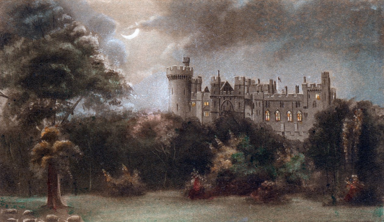 Arundel Castle, Arundel, West Sussex, c1920-c1940s av Unbekannt