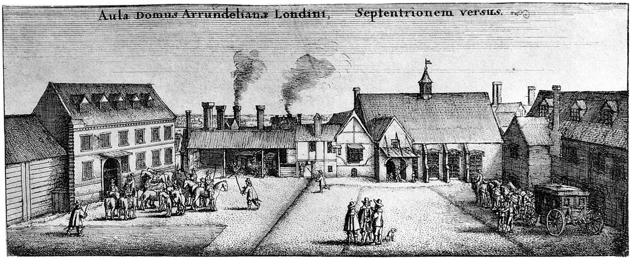 Arundels hus, Strand, 1600-talet, 1908 av Unbekannt