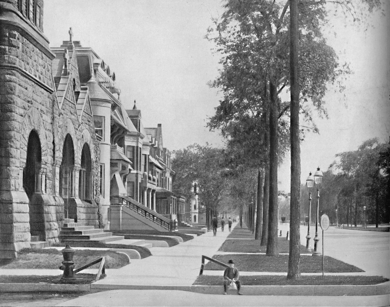 Ashland Avenue, Chicago, c1897. av Unbekannt