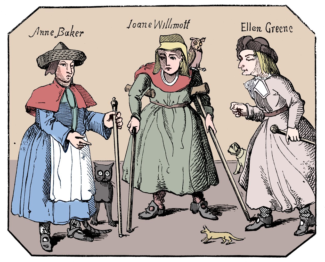 Associates of the Witches of Belvoir av Unbekannt