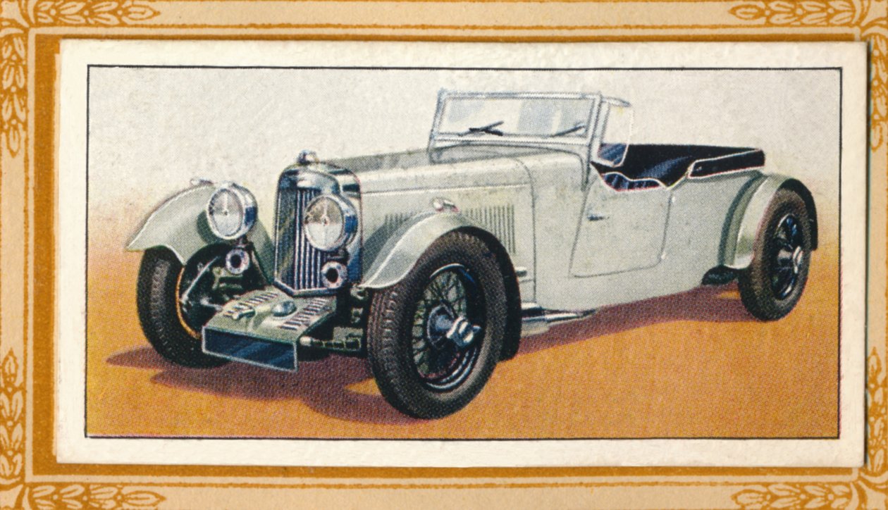 Aston Martin fyrsitsiga Tourer, c1936 av Unbekannt