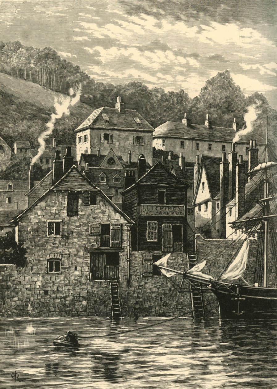 I Dartmouth, 1898. av Unbekannt